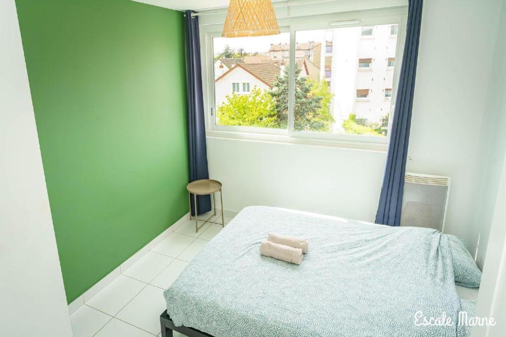 Escale-Marne Fr - 202 - Free Parking - Free Luggage Storage - All Equipped - Linen Included - Washing Machine - 10Mn Walk Metro 8 - Rer A - Panoramic View - From 1 To 14 Guests Maisons-Alfort Δωμάτιο φωτογραφία