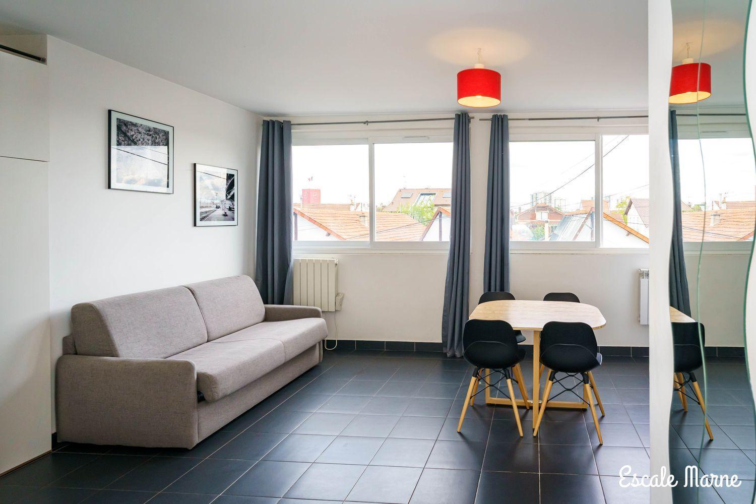 Escale-Marne Fr - 202 - Free Parking - Free Luggage Storage - All Equipped - Linen Included - Washing Machine - 10Mn Walk Metro 8 - Rer A - Panoramic View - From 1 To 14 Guests Maisons-Alfort Δωμάτιο φωτογραφία